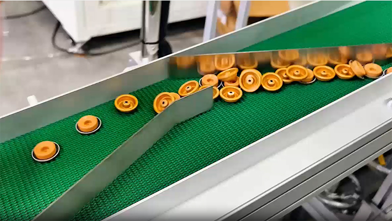 Online Optical Sorting Machine for Bottle Caps