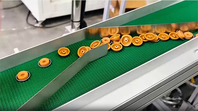 Online Optical Sorting Machine for Bottle Caps